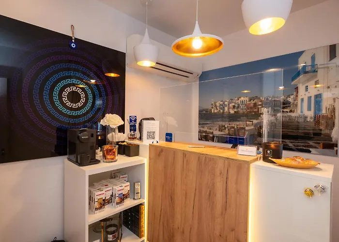 Apartmán Mykonos Double Luxury Mini Suites-with External Hot Adults Only *