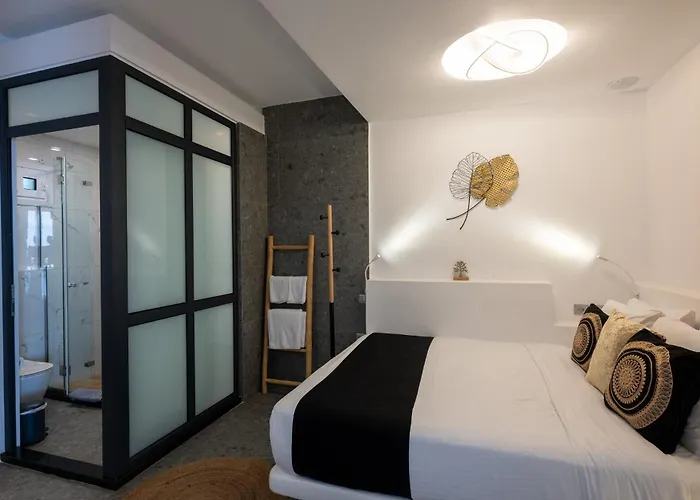 Mykonos Double Luxury Suites Collection-With External Hot Spa Adults Only Apartment