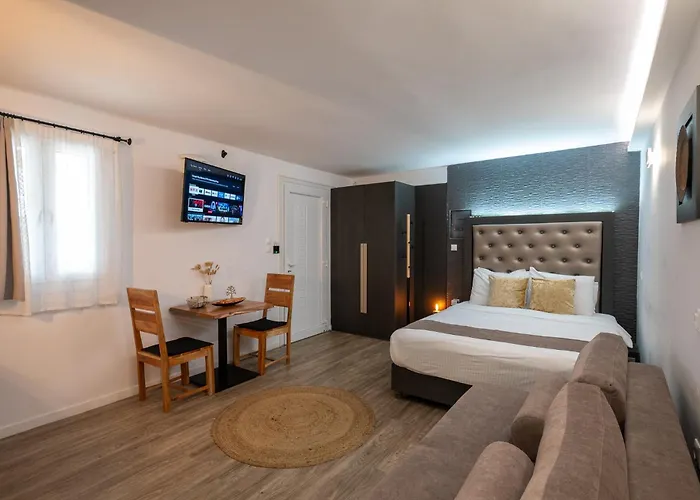 Mykonos Double Luxury Collection-with External Hot Adults Only 아파트 *