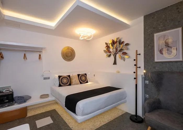 아파트 Mykonos Double Luxury Collection-with External Hot Adults Only