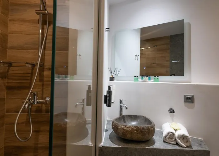 Mykonos Double Luxury Suites Collection-With External Hot Spa Adults Only *