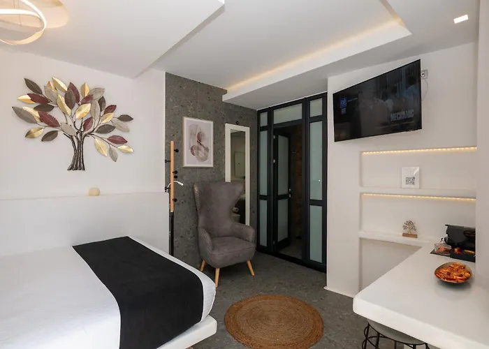 Mykonos Double Luxury Suites Collection-With External Hot Spa Adults Only Apartment *