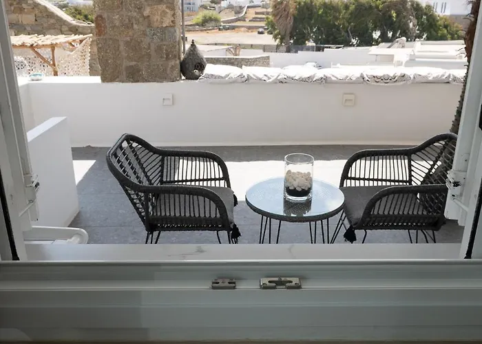 아파트 Mykonos Double Luxury Collection-with External Hot Adults Only 아노 메라