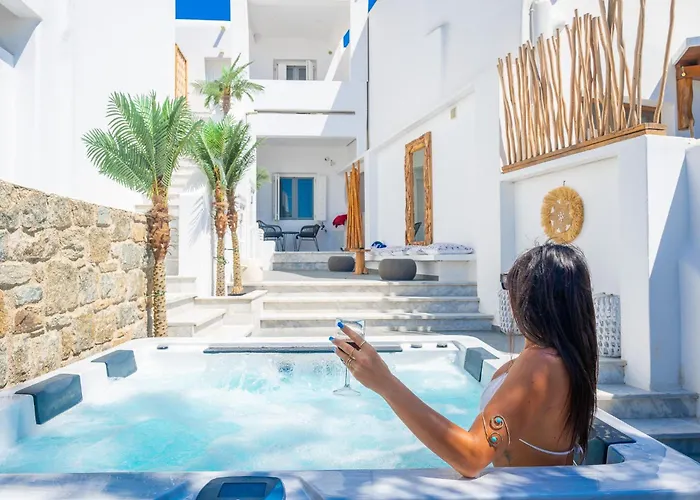 Mykonos Double Luxury Collection-with External Hot Adults Only