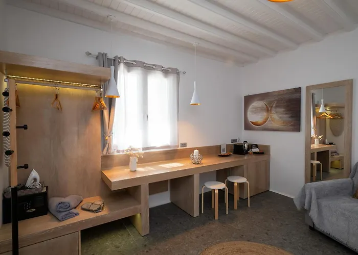 Mykonos Double Luxury Collection-with External Hot Adults Only 아노 메라