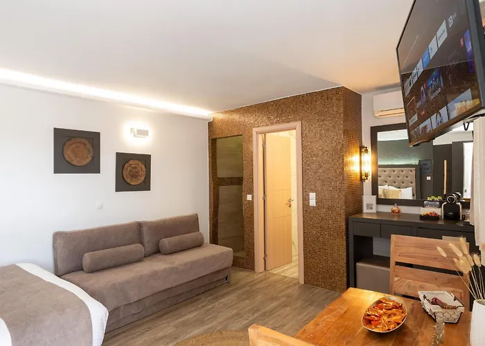 Mykonos Double Luxury Collection-with External Hot Adults Only 아파트 아노 메라