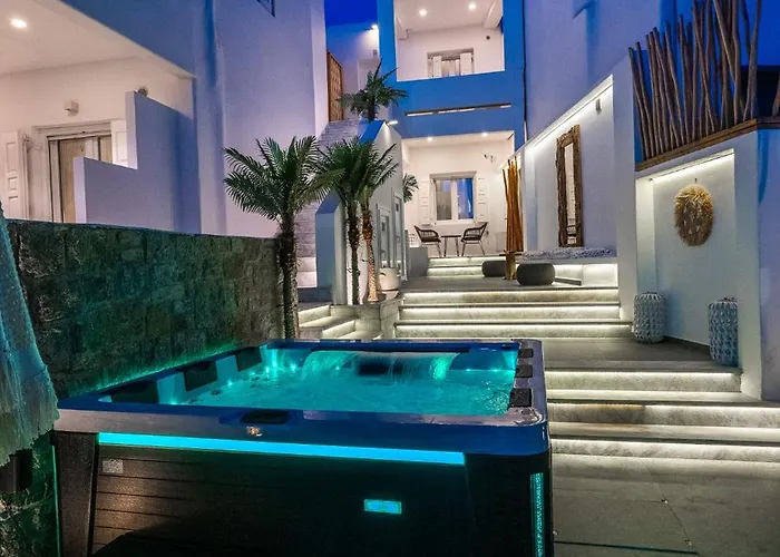 아파트 Mykonos Double Luxury Collection-with External Hot Adults Only