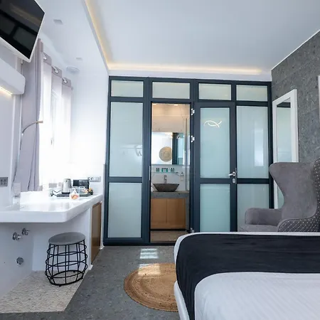 Mykonos Double Luxury Collection-with External Hot Adults Only Lägenhet