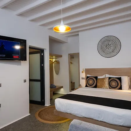 Lägenhet Mykonos Double Luxury Collection-with External Hot Adults Only Ano Mera