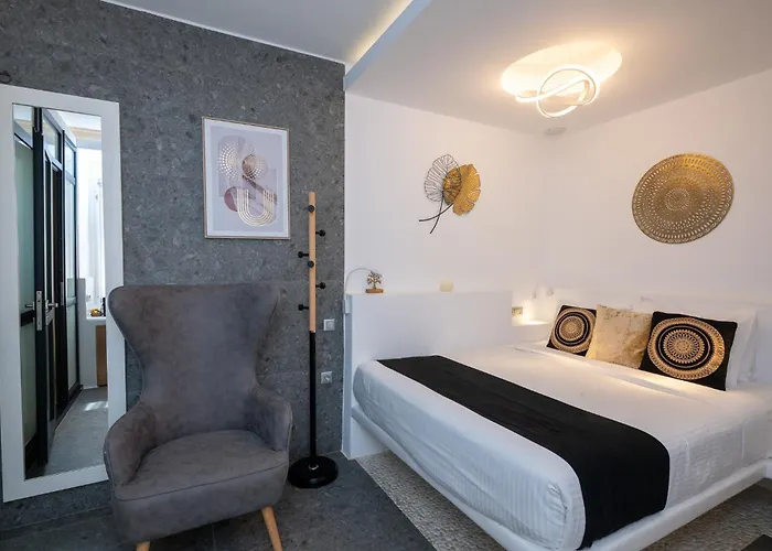 Mykonos Double Luxury Suites Collection-With External Hot Spa Adults Only أنو ميرا