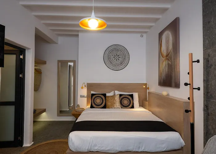 شقة Mykonos Double Luxury Suites Collection-With External Hot Spa Adults Only