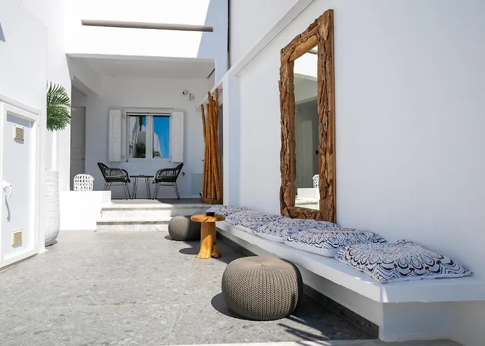 Mykonos Double Luxury Suites Collection-With External Hot Spa Adults Only أنو ميرا