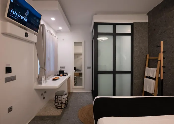 شقة Mykonos Double Luxury Suites Collection-With External Hot Spa Adults Only *