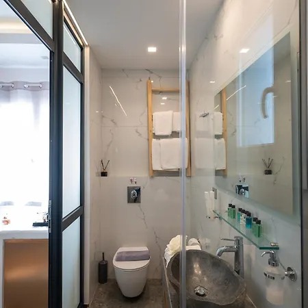 Mykonos Double Luxury Mini Suites-with External Hot Adults Only * Ano Mera