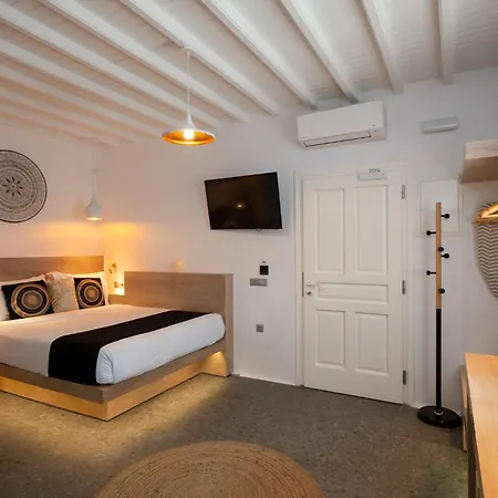 Mykonos Double Luxury Mini Suites-with External Hot Adults Only